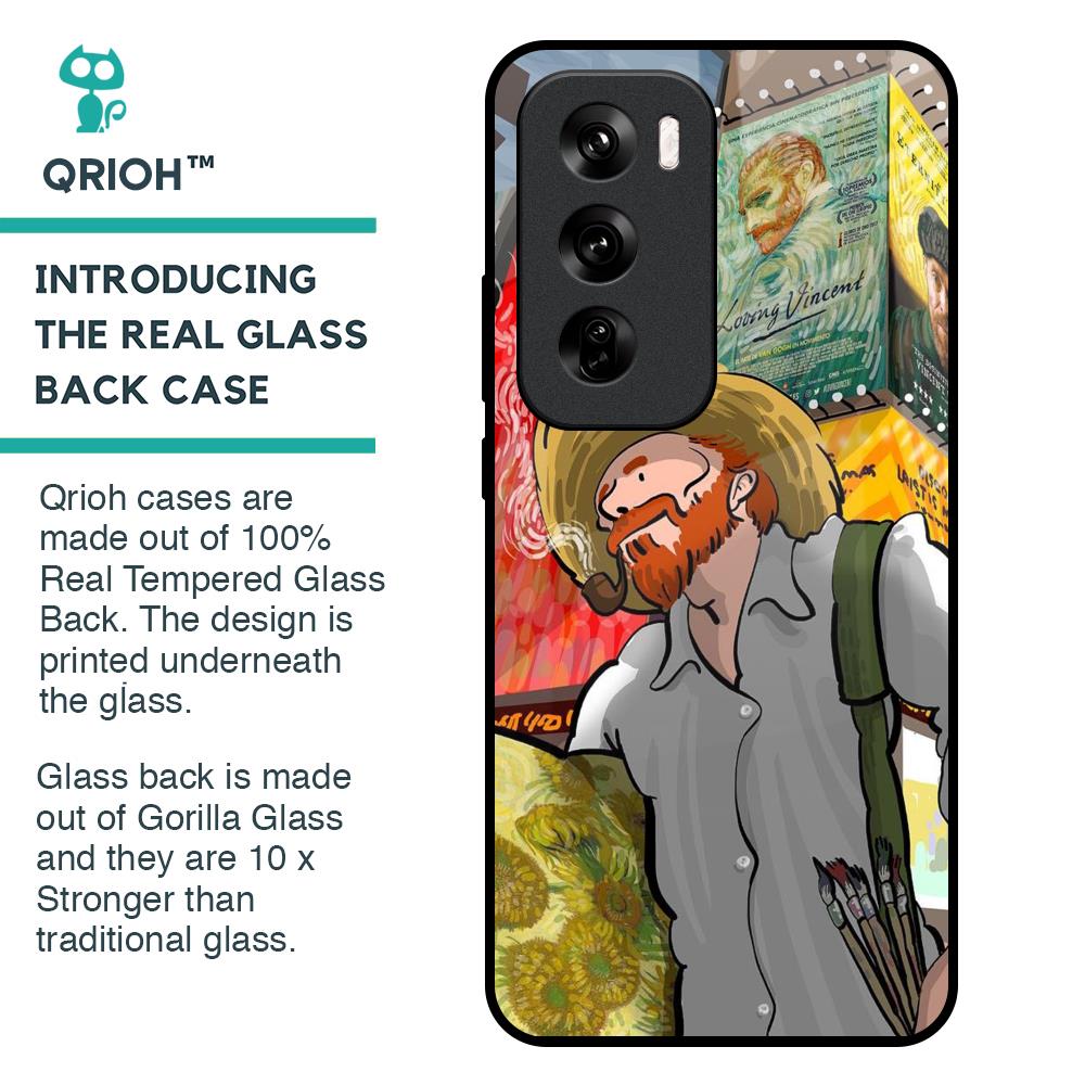 Loving Vincent Glass Case for Oppo Reno 12 Pro 5G