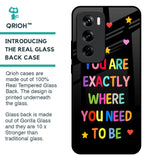 Magical Words Glass Case for Oppo Reno 12 Pro 5G