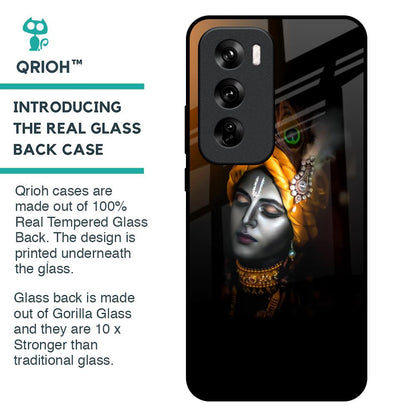 Ombre Krishna Glass Case for Oppo Reno 12 Pro 5G