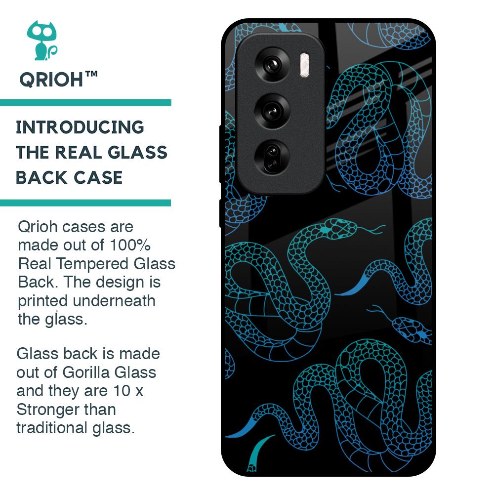 Serpentine Glass Case for Oppo Reno 12 Pro 5G