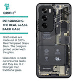 Skeleton Inside Glass Case for Oppo Reno 12 Pro 5G