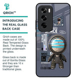 Space Travel Glass Case for Oppo Reno 12 Pro 5G