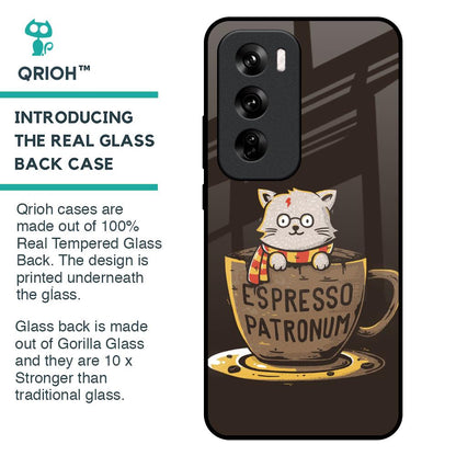 Tea With Kitty Glass Case For Oppo Reno 12 Pro 5G