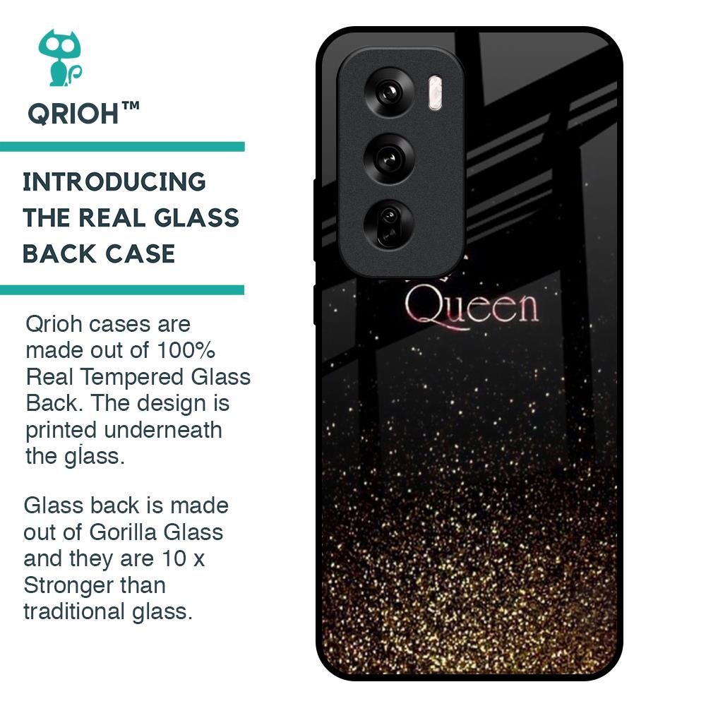 I Am The Queen Glass Case for Oppo Reno 12 Pro 5G