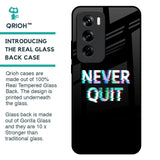Never Quit Glass Case For Oppo Reno 12 Pro 5G