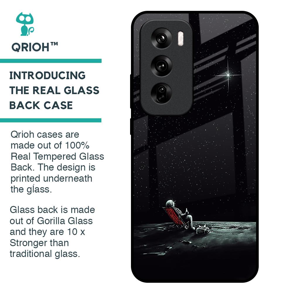 Relaxation Mode On Glass Case For Oppo Reno 12 Pro 5G