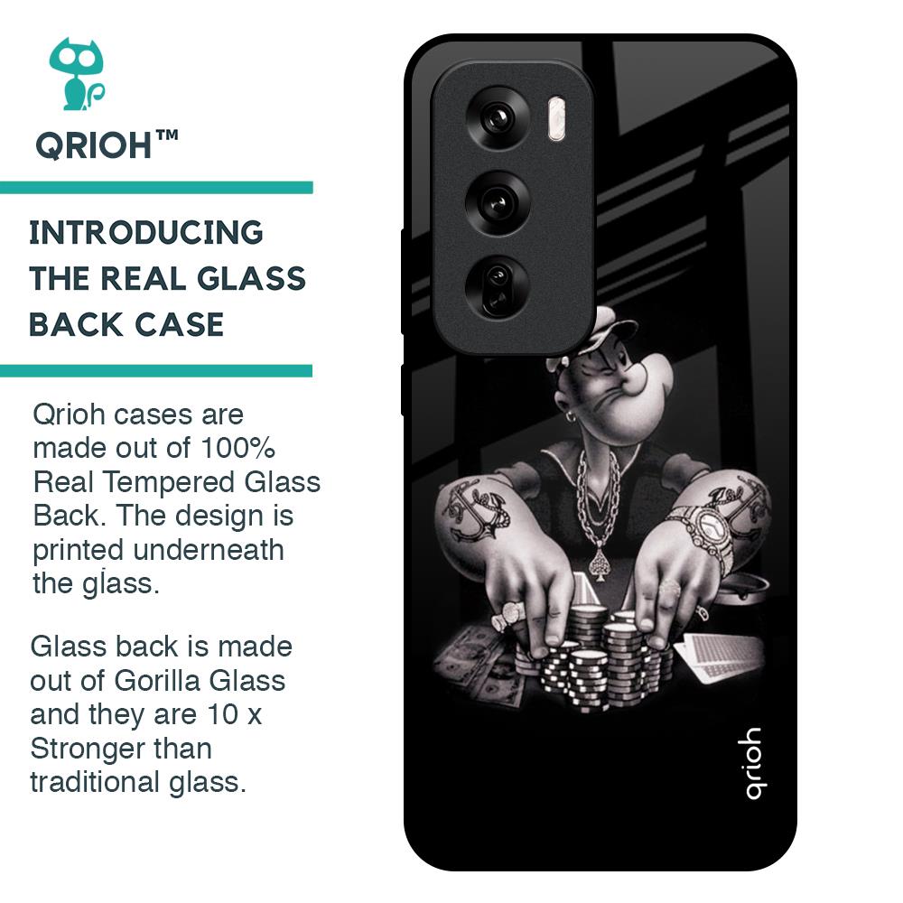 Gambling Problem Glass Case For Oppo Reno 12 Pro 5G