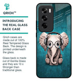 Adorable Baby Elephant Glass Case For Oppo Reno 12 Pro 5G