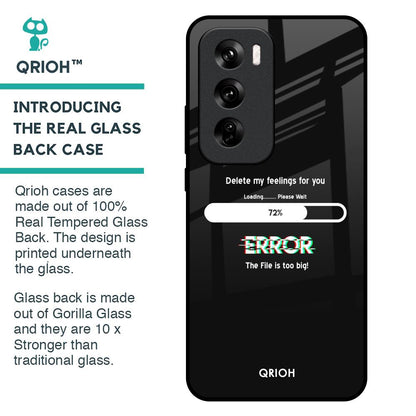 Error Glass Case for Oppo Reno 12 Pro 5G