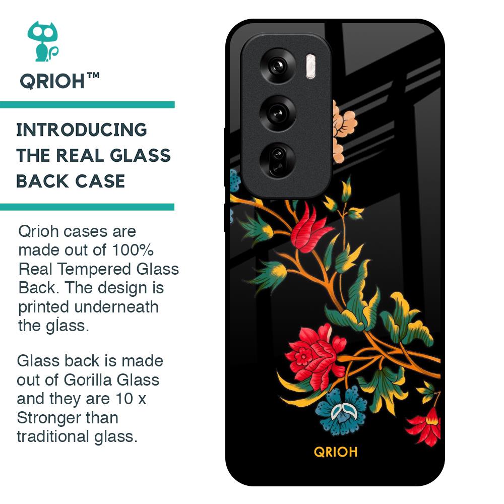 Dazzling Art Glass Case for Oppo Reno 12 Pro 5G