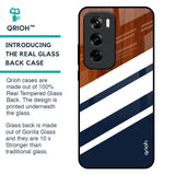 Bold Stripes Glass Case for Oppo Reno 12 Pro 5G