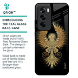 Mythical Phoenix Art Glass Case for Oppo Reno 12 Pro 5G