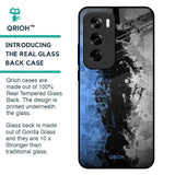 Dark Grunge Glass Case for Oppo Reno 12 Pro 5G