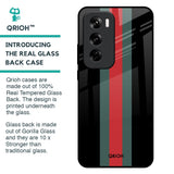 Vertical Stripes Glass Case for Oppo Reno 12 Pro 5G