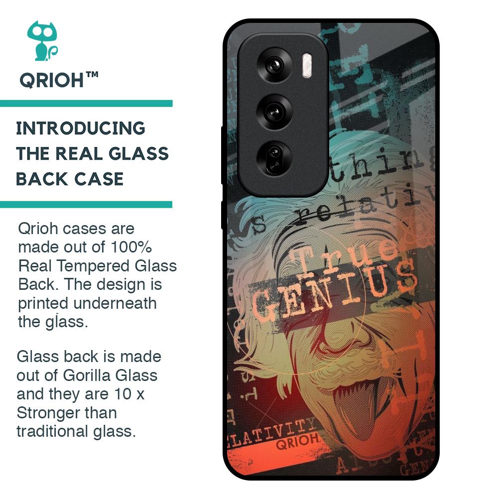True Genius Glass Case for Oppo Reno 12 Pro 5G