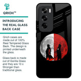 Anime Red Moon Glass Case for Oppo Reno 12 Pro 5G