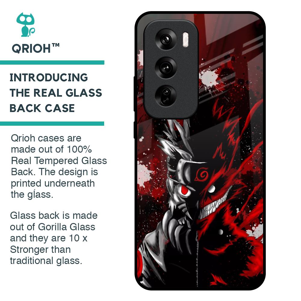 Dark Character Glass Case for Oppo Reno 12 Pro 5G