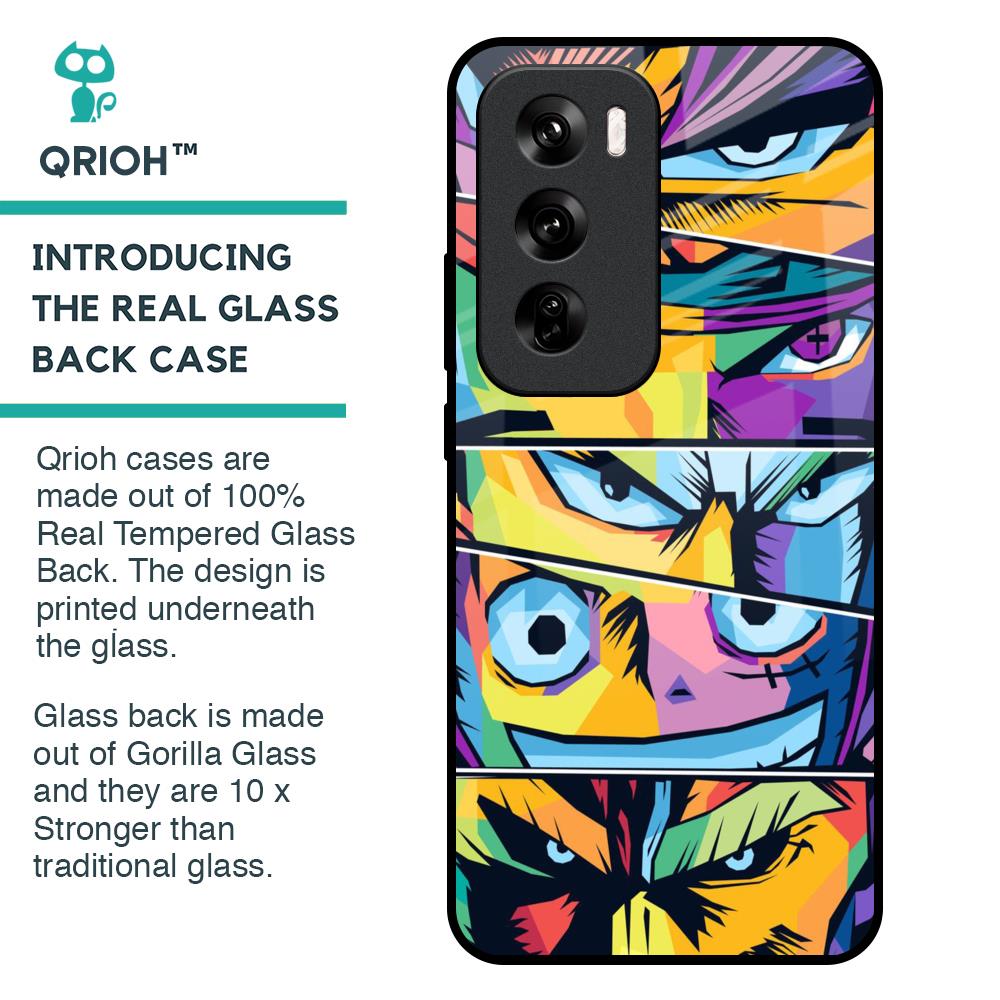 Anime Legends Glass Case for Oppo Reno 12 Pro 5G