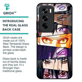 Anime Eyes Glass Case for Oppo Reno 12 Pro 5G
