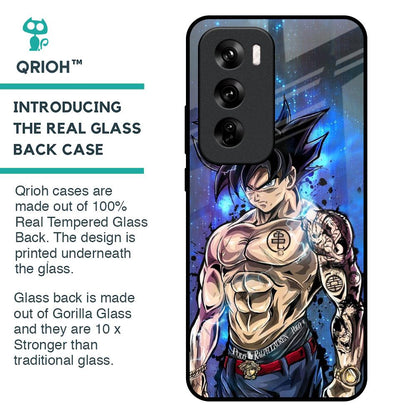 Branded Anime Glass Case for Oppo Reno 12 Pro 5G