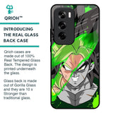 Anime Green Splash Glass Case for Oppo Reno 12 Pro 5G