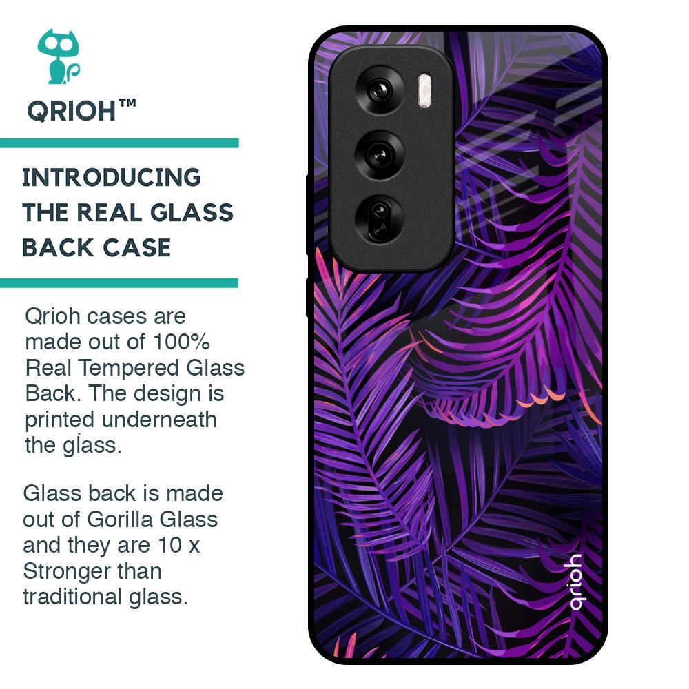 Plush Nature Glass Case for Oppo Reno 12 Pro 5G