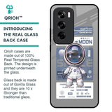 Space Flight Pass Glass Case for Oppo Reno 12 Pro 5G
