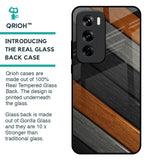 Tri Color Wood Glass Case for Oppo Reno 12 Pro 5G