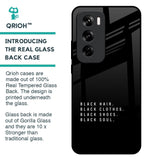 Black Soul Glass Case for Oppo Reno 12 Pro 5G