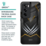 Black Warrior Glass Case for Oppo Reno 12 Pro 5G