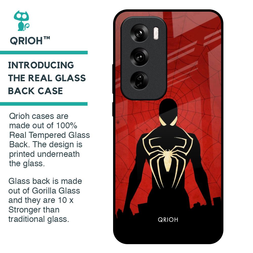 Mighty Superhero Glass Case For Oppo Reno 12 Pro 5G