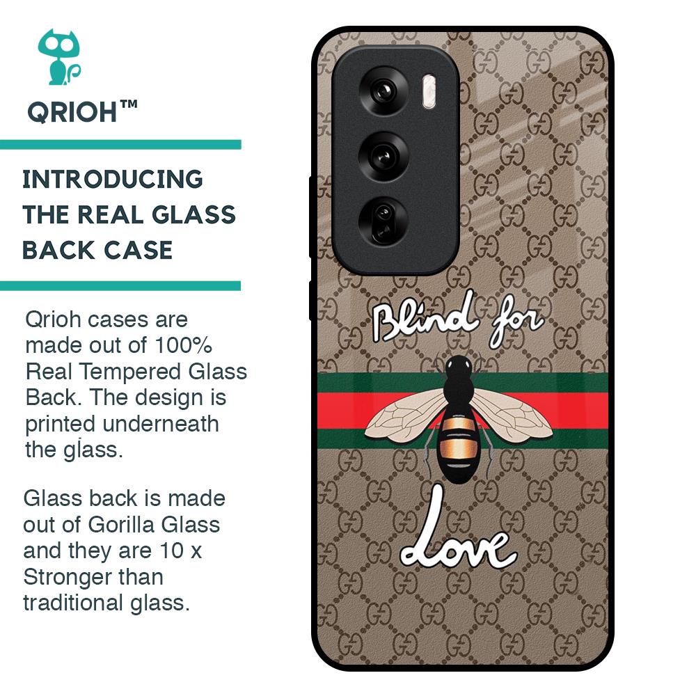 Blind For Love Glass Case for Oppo Reno 12 Pro 5G