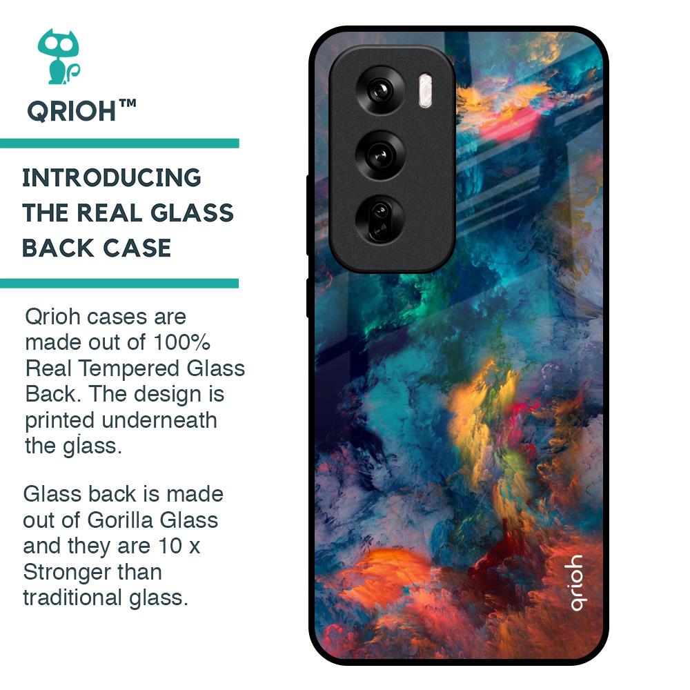 Cloudburst Glass Case for Oppo Reno 12 Pro 5G