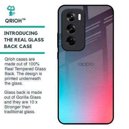 Rainbow Laser Glass Case for Oppo Reno 12 Pro 5G