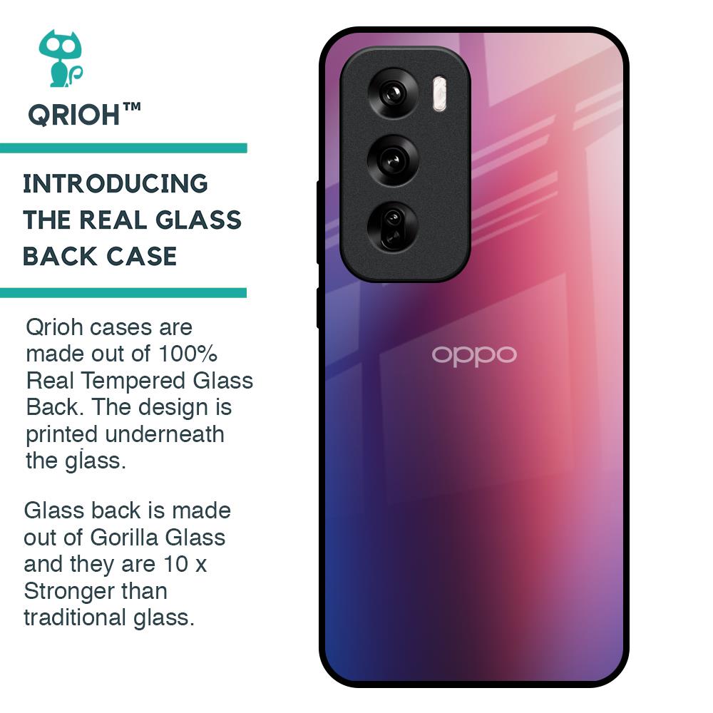 Multi Shaded Gradient Glass Case for Oppo Reno 12 Pro 5G