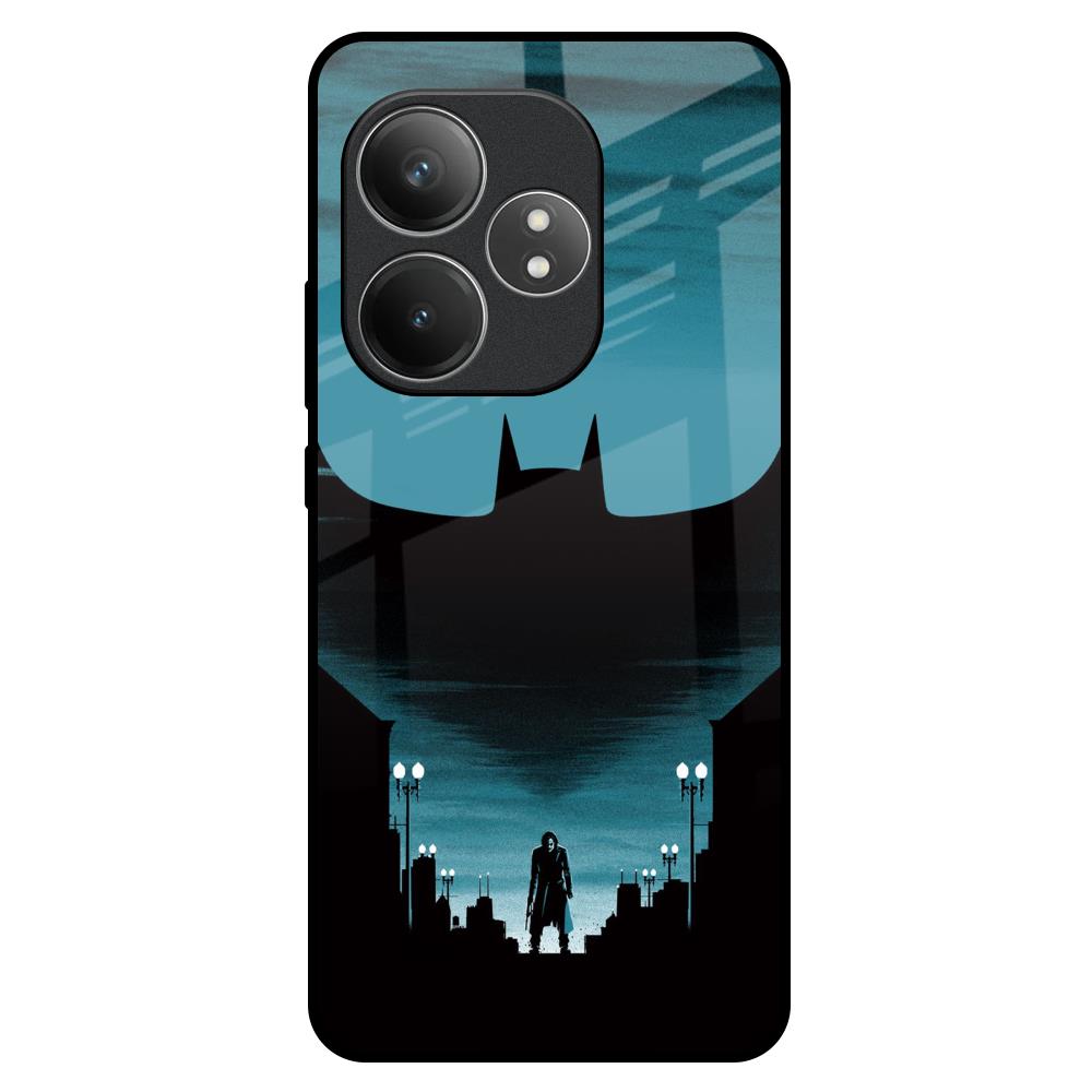 Cyan Bat Realme GT 6 5G Glass Back Cover Online