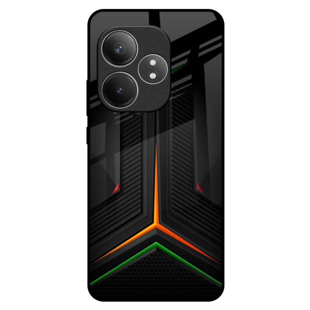 Modern Ultra Chevron Realme GT 6 5G Glass Back Cover Online