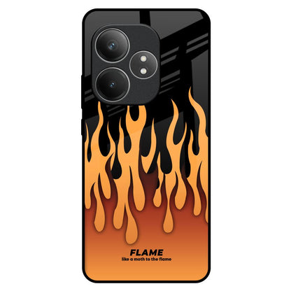 Fire Flame Realme GT 6 5G Glass Back Cover Online