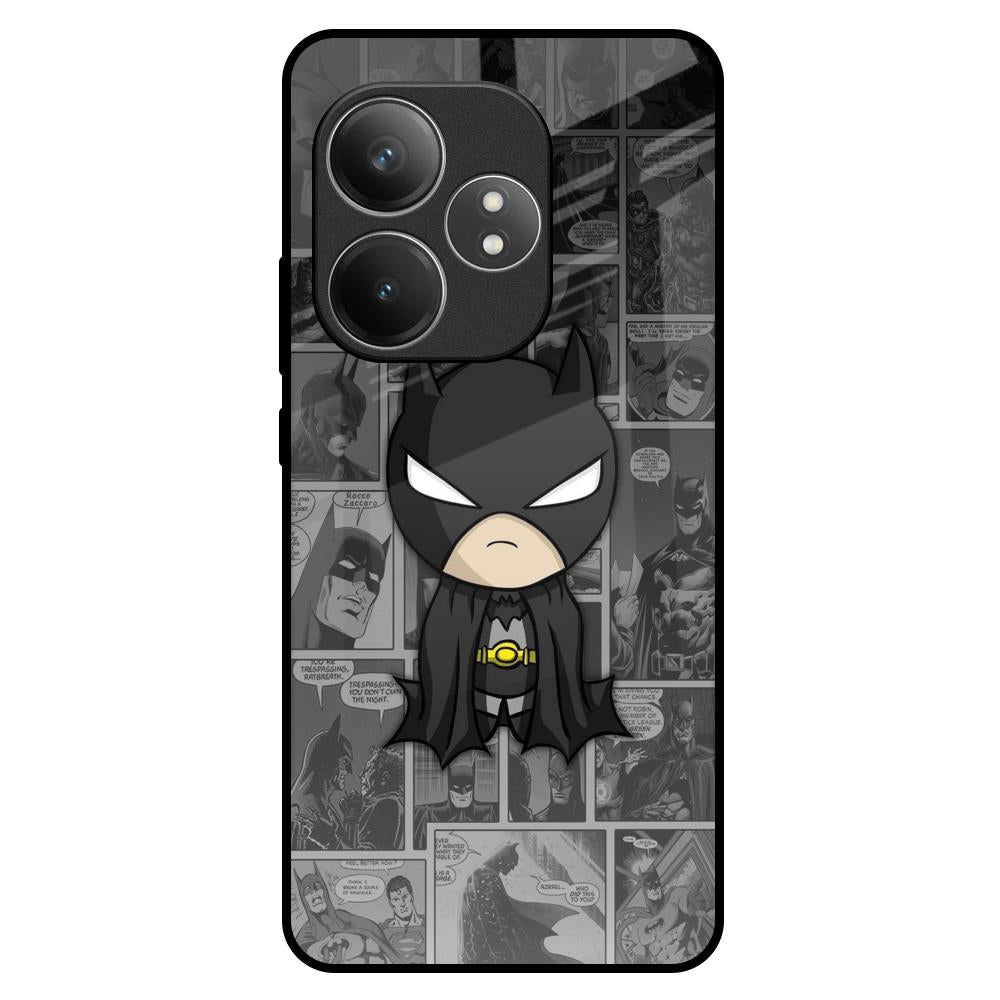 Cartoon Art Realme GT 6 5G Glass Back Cover Online