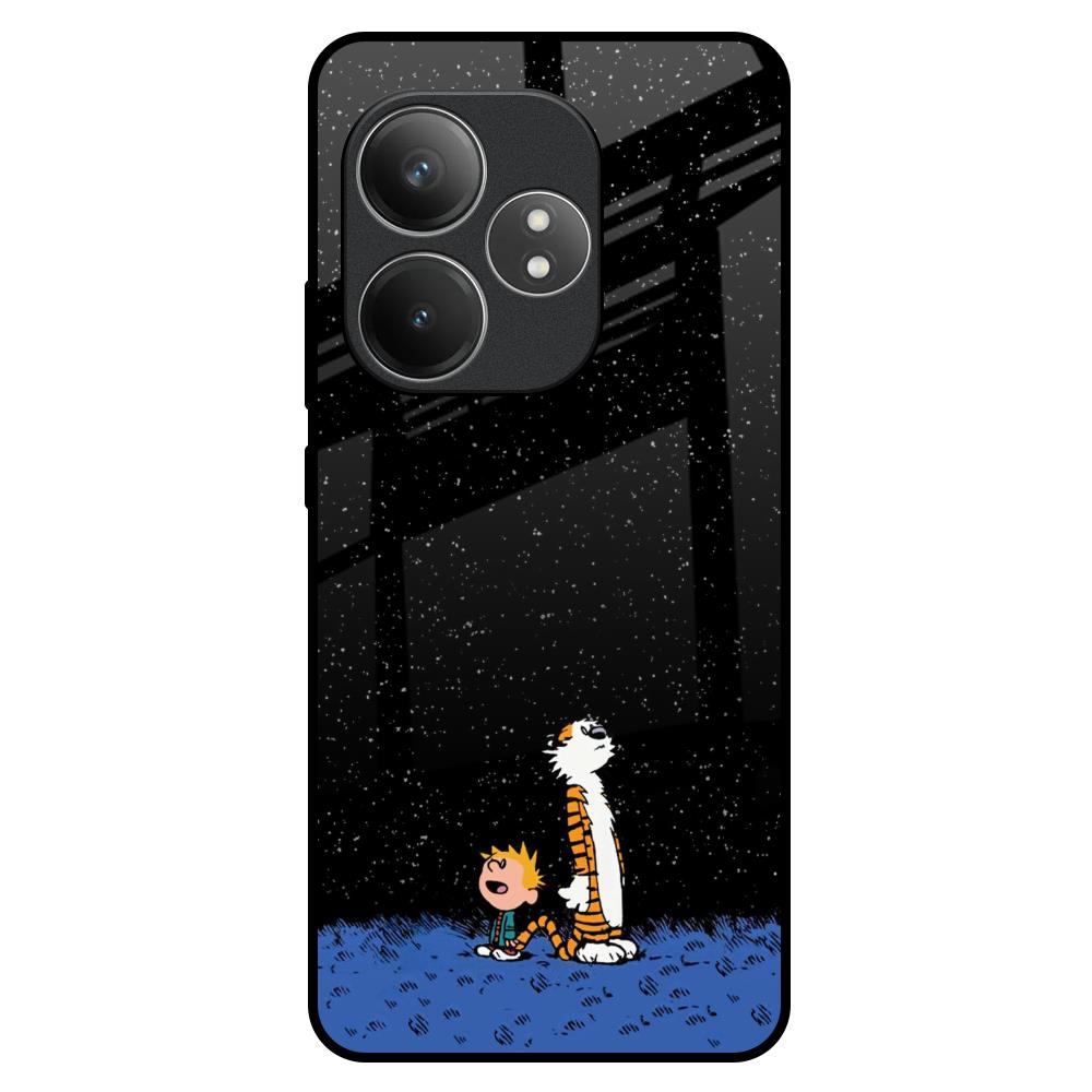 Night Sky Star Realme GT 6 5G Glass Back Cover Online