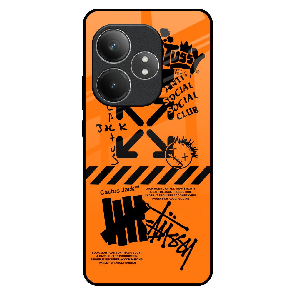 Anti Social Club Realme GT 6 5G Glass Back Cover Online