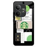 Coffee Latte Realme GT 6 5G Glass Back Cover Online