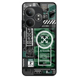 Green Camo Circuit Realme GT 6 5G Glass Back Cover Online