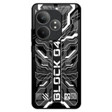 Monochrome Magic Realme GT 6 5G Glass Back Cover Online