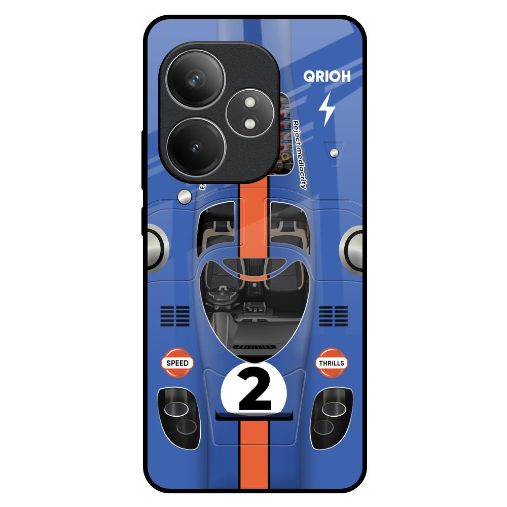Car Adiction Realme GT 6 5G Glass Back Cover Online