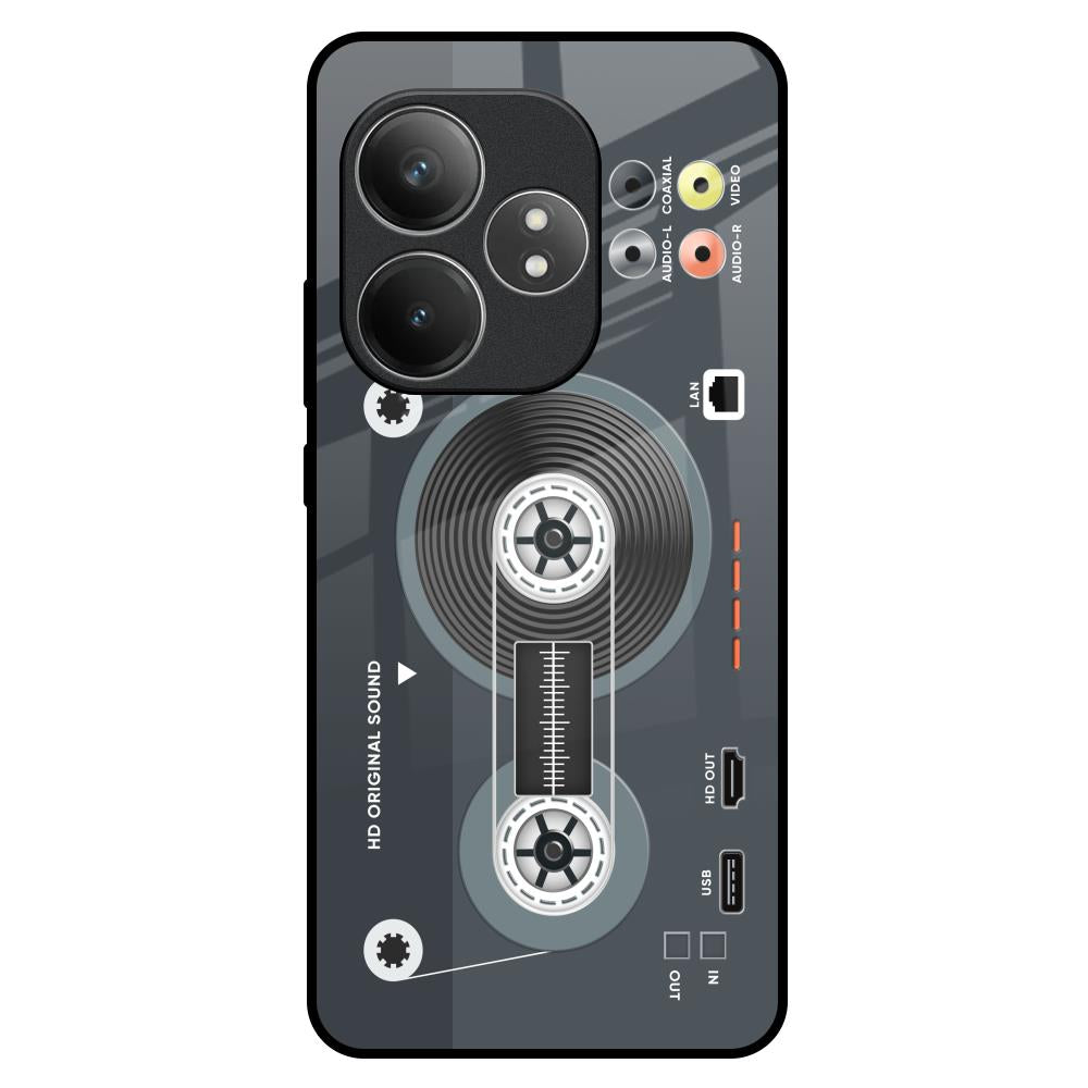 Retro Recorder Realme GT 6 5G Glass Back Cover Online