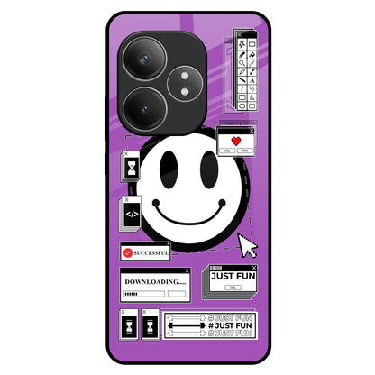 Code with Smile Realme GT 6 5G Glass Back Cover Online