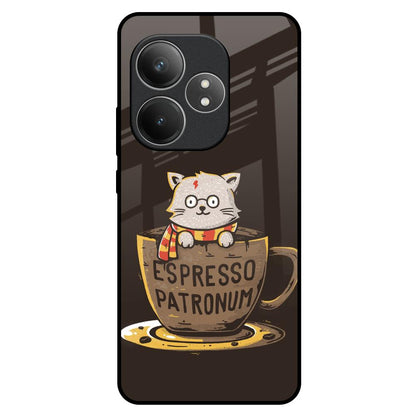 Tea With Kitty Realme GT 6 5G Glass Back Cover Online