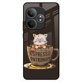 Tea With Kitty Realme GT 6 5G Glass Back Cover Online