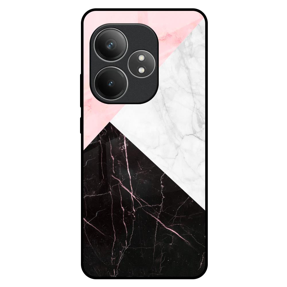 Marble Collage Art Realme GT 6 5G Glass Back Cover Online
